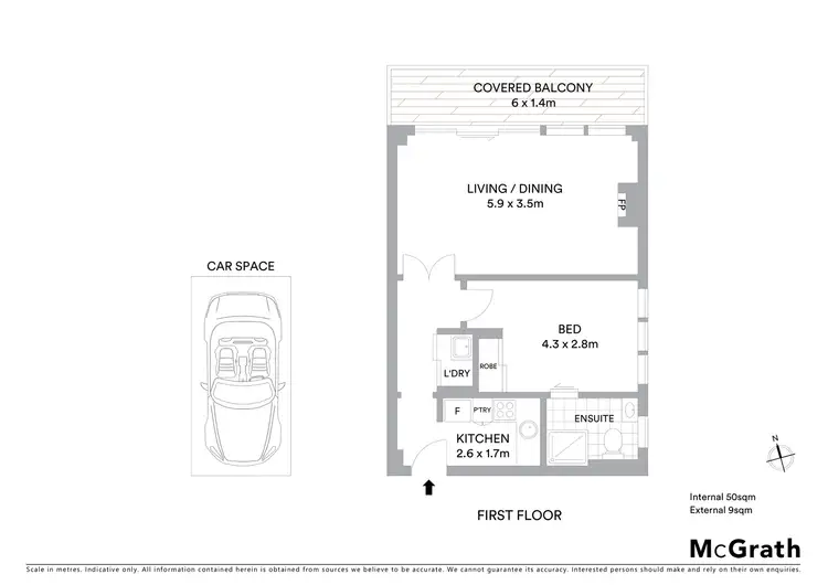 Floorplan of Homely apartment listing, 1/62-72 Bay Road, Sandringham VIC 3191