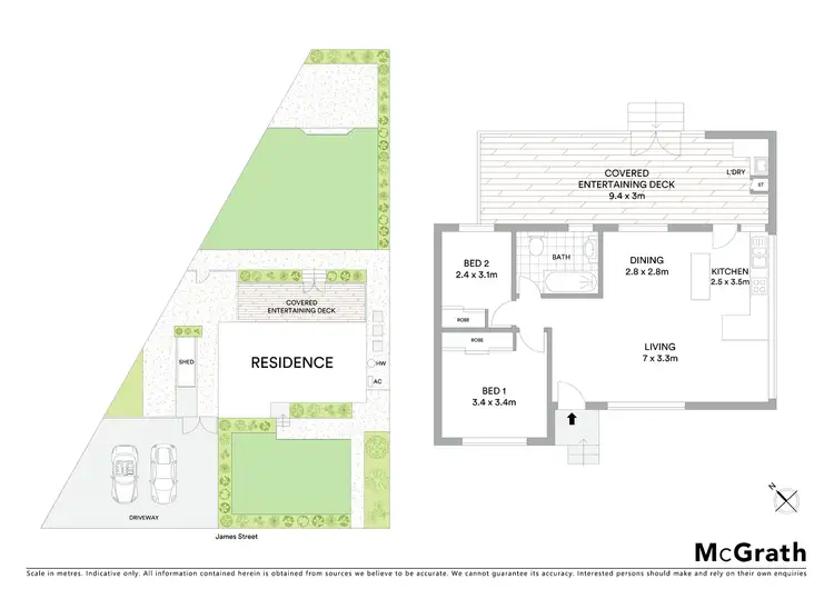 Floorplan of Homely house listing, 18 James Street, Seven Hills NSW 2147
