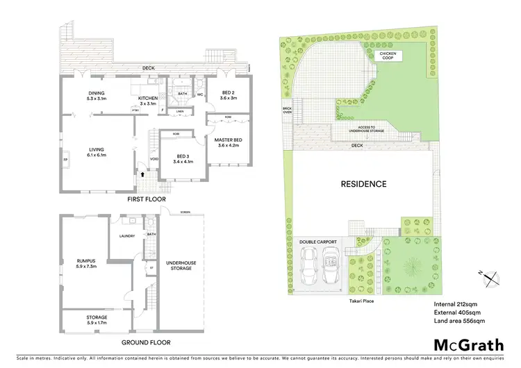 Floorplan of Homely house listing, 3 Takari Place, Merewether NSW 2291