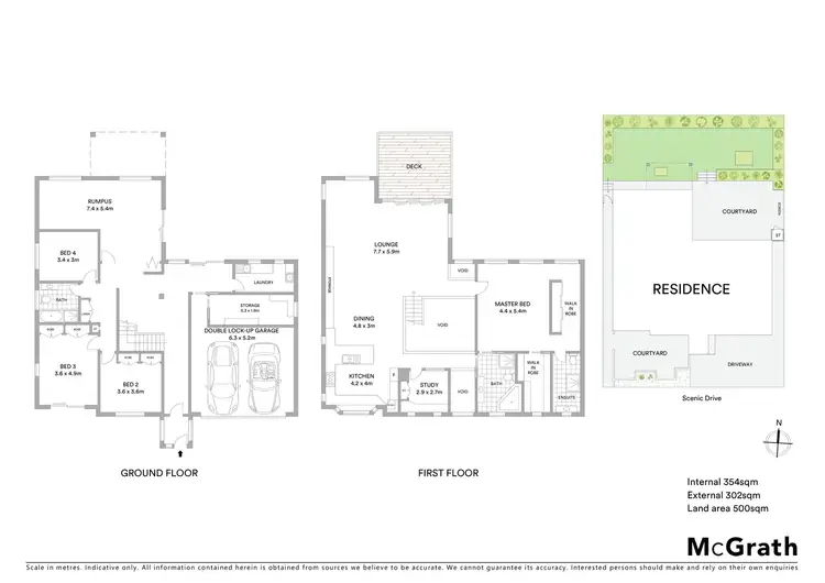 Floorplan of Homely house listing, 212 Scenic Drive, Merewether Heights NSW 2291