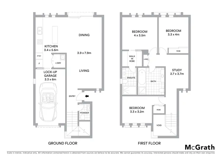 Floorplan of Homely townhouse listing, 50 Amadeo Way, Chirnside Park VIC 3116