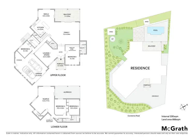 Floorplan of Homely house listing, 10 Constance Road, Jerrabomberra NSW 2619