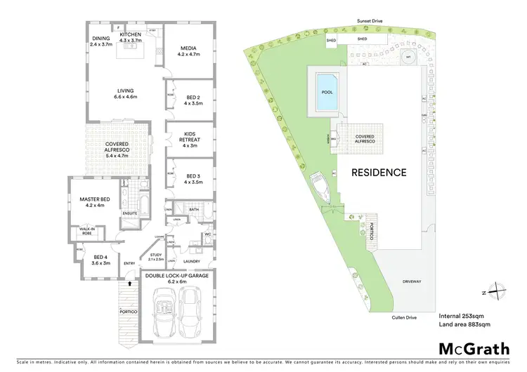 Floorplan of Homely house listing, 12 Cullen Drive, Little Mountain QLD 4551