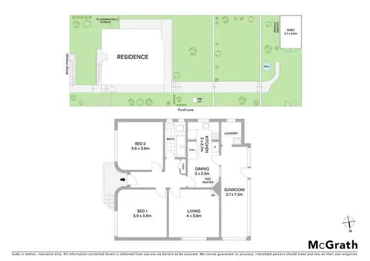 Floorplan of Homely house listing, 34 Whitton Street, Katoomba NSW 2780