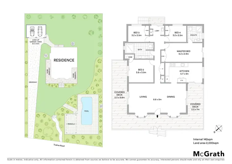 Floorplan of Homely house listing, 56 Traline Road, Glass House Mountains QLD 4518