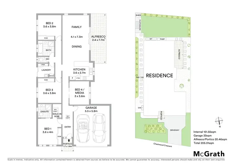 Floorplan of Homely house listing, 32 Chestwood Crescent, Sippy Downs QLD 4556
