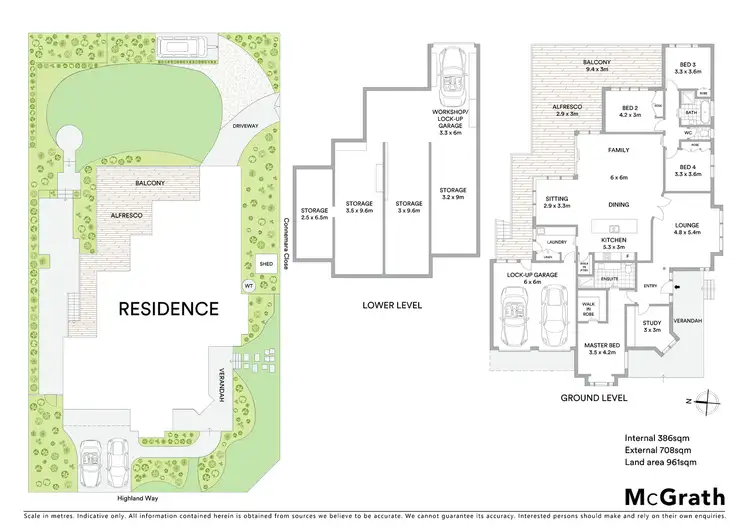 Floorplan of Homely house listing, 19 Highland Way, Highton VIC 3216