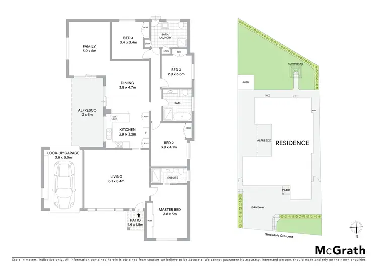 Floorplan of Homely house listing, 69 Stockdale Crescent, Abbotsbury NSW 2176