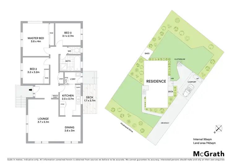 Floorplan of Homely house listing, 227 Hindmarsh Drive, Rivett ACT 2611