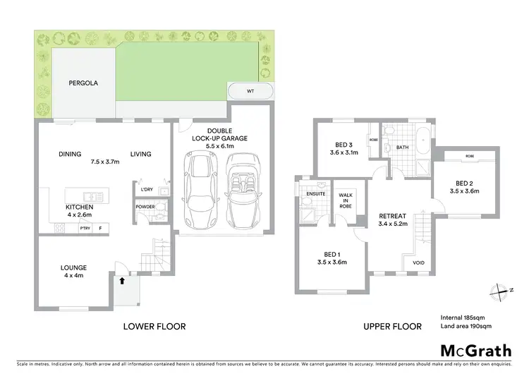 Floorplan of Homely townhouse listing, 2/23 Ronald Road, Croydon VIC 3136