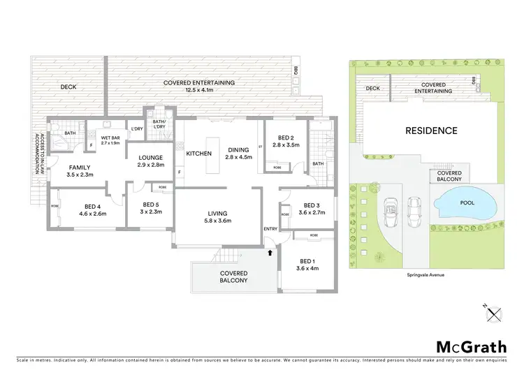 Floorplan of Homely house listing, 14 Springvale Avenue, Frenchs Forest NSW 2086