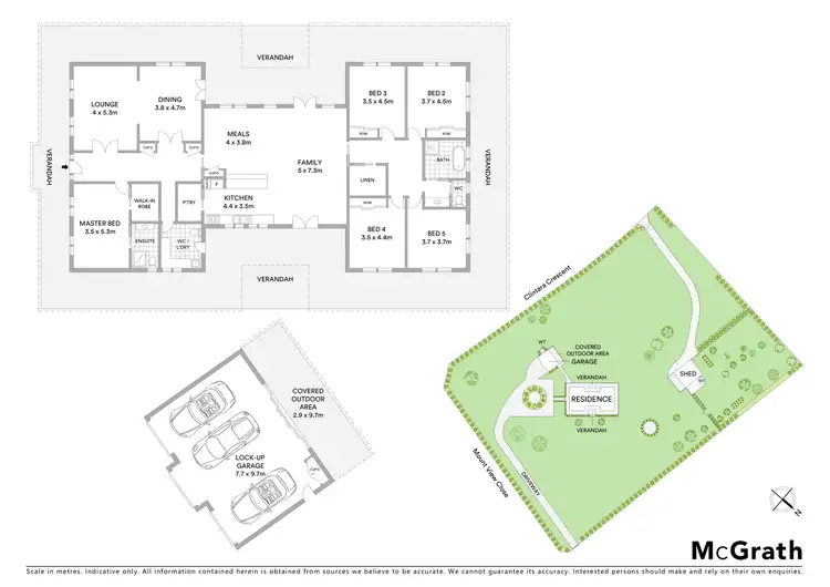Floorplan of Homely rural property listing, 4 Mount View Close, Razorback NSW 2571
