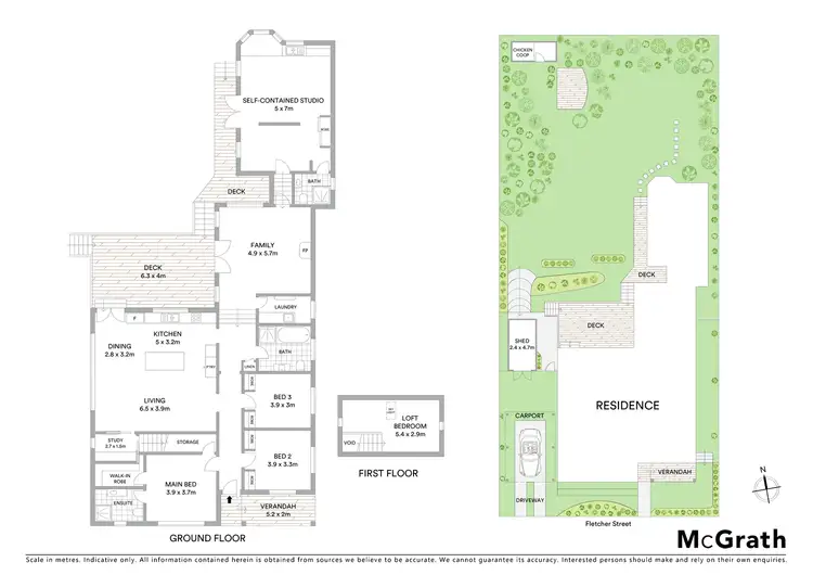 Floorplan of Homely house listing, 51 Fletcher Street, Wentworth Falls NSW 2782