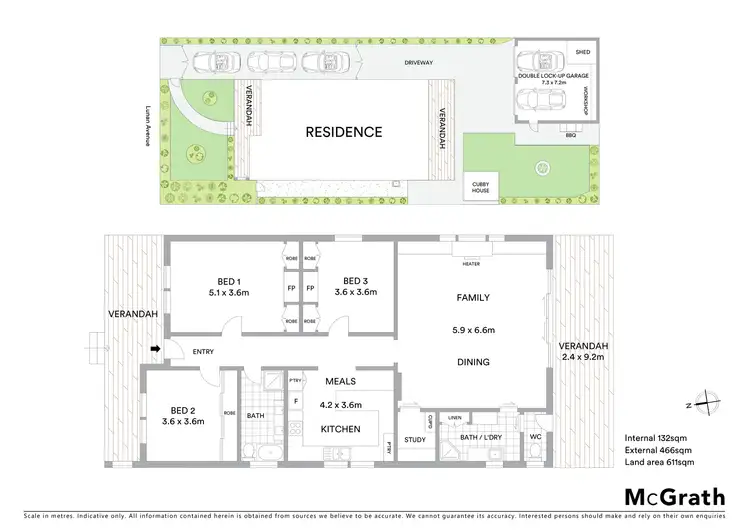Floorplan of Homely house listing, 3 Lunan Avenue, Drumcondra VIC 3215