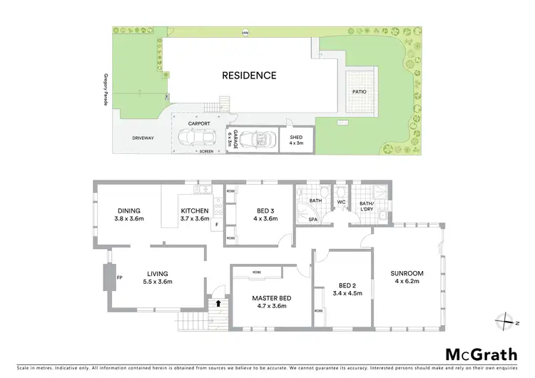 Floorplan of Homely house listing, 48 Gregory Parade, Kotara NSW 2289