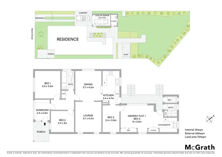 Floorplan of Homely house listing, 4 March Street, Kotara NSW 2289