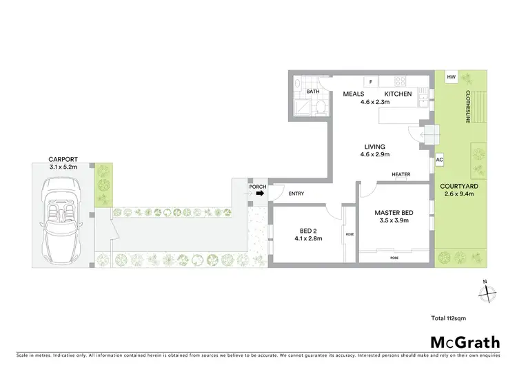 Floorplan of Homely villa listing, 4/65 Ballarat Road, Footscray VIC 3011