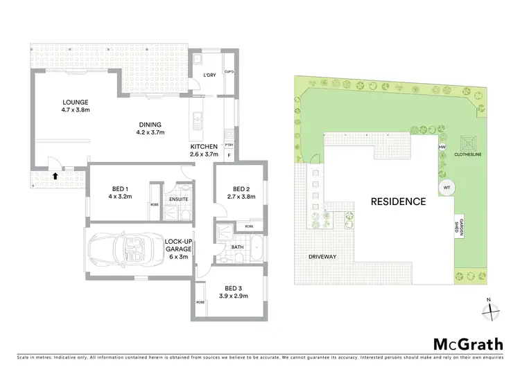 Floorplan of Homely house listing, 2/18 Bellevue Road, Mudgee NSW 2850