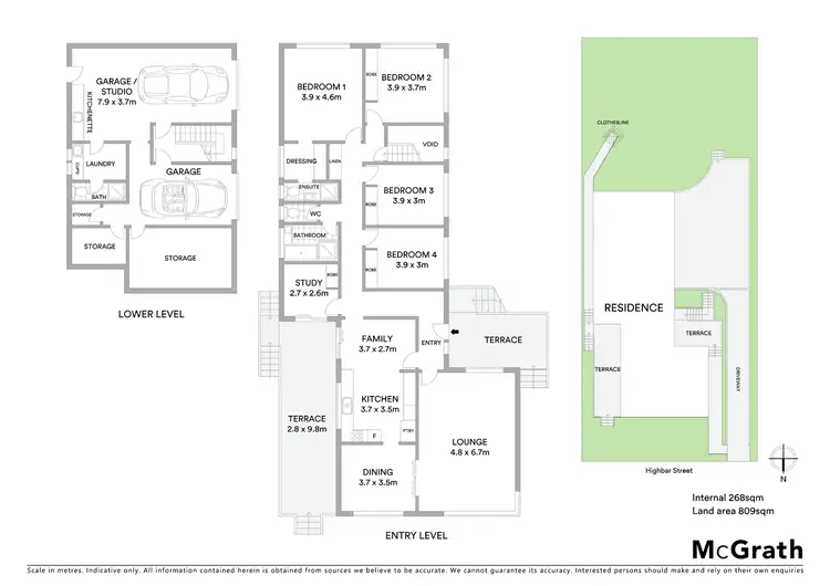 Floorplan of Homely house listing, 4 Highbar Street, Queanbeyan NSW 2620