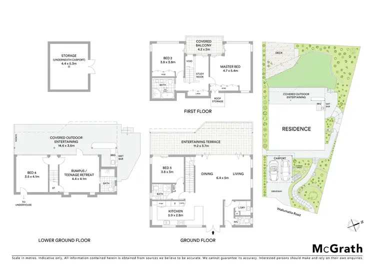 Floorplan of Homely house listing, 173 Wallumatta Road, Newport NSW 2106