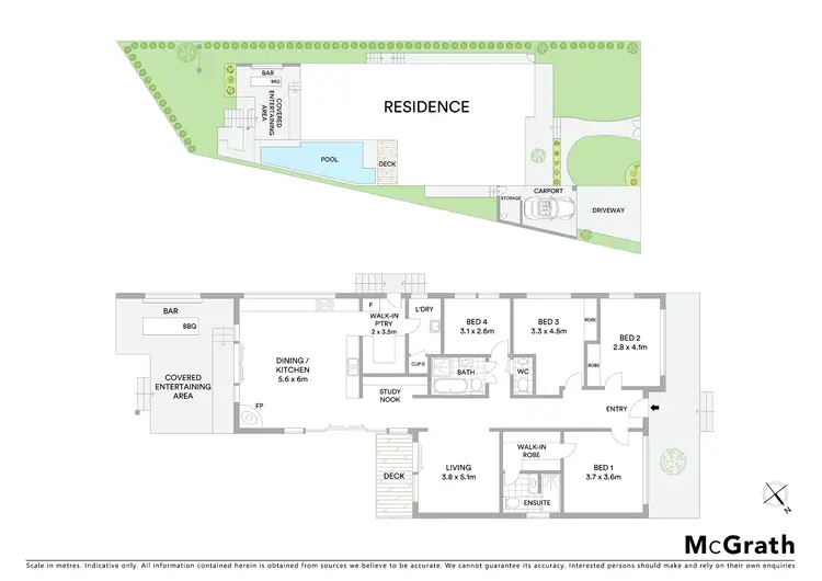 Floorplan of Homely house listing, 9 Elaine Avenue, Avalon Beach NSW 2107