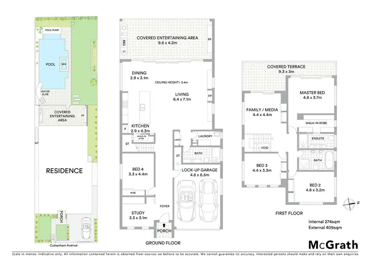 Floorplan of Homely house listing, 100 Cottenham Avenue, Kensington NSW 2033