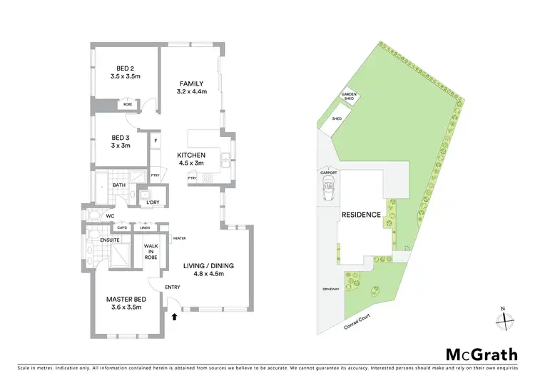 Floorplan of Homely house listing, 17 Conrad Court, Whittington VIC 3219