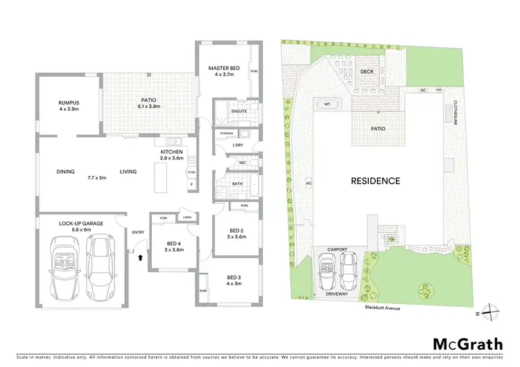 Floorplan of Homely house listing, 12 Blackbutt Avenue, Mount Cotton QLD 4165