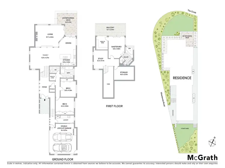Floorplan of Homely house listing, 17 The Circle, Bilgola Plateau NSW 2107