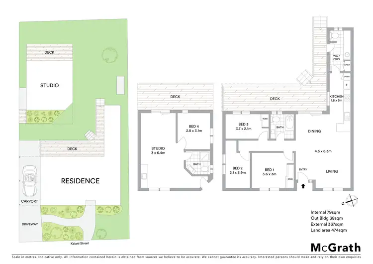 Floorplan of Homely house listing, 8 Kalani Street, Budgewoi NSW 2262