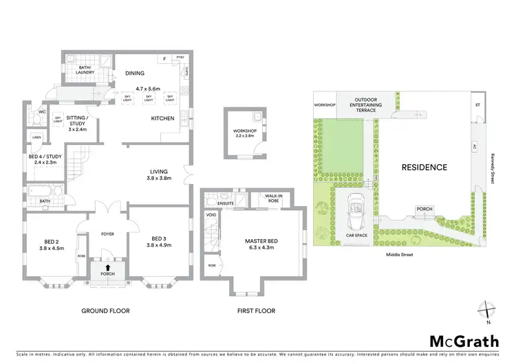 Floorplan of Homely house listing, 79 Middle Street, Kingsford NSW 2032