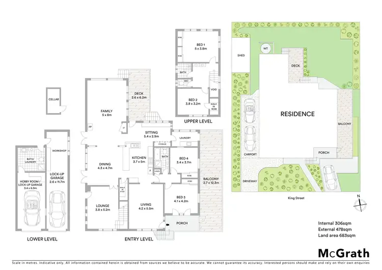 Floorplan of Homely house listing, 2 King Street, Ourimbah NSW 2258
