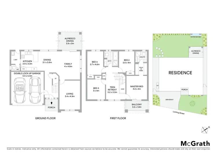 Floorplan of Homely house listing, 5 Lorking Street, Canterbury NSW 2193