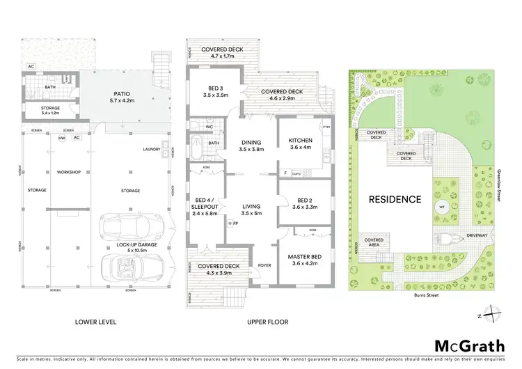 Floorplan of Homely house listing, 28 Burns Street, Indooroopilly QLD 4068