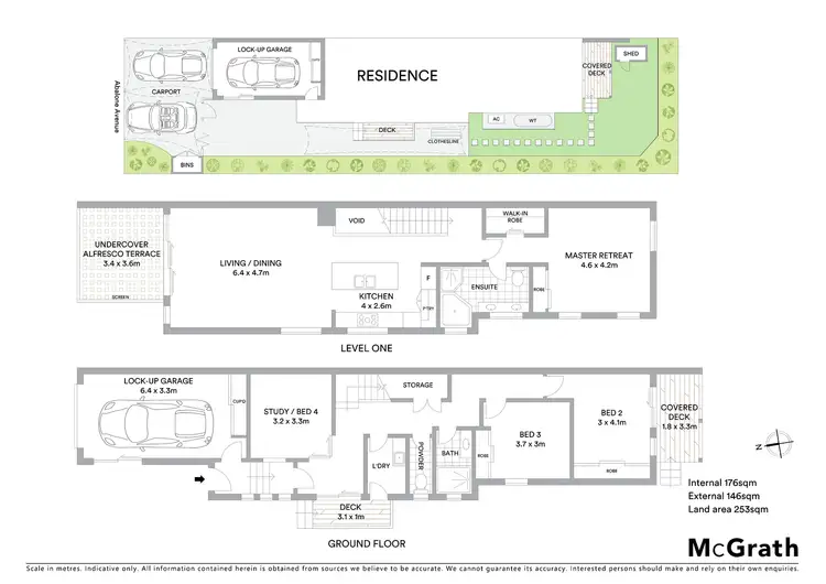 Floorplan of Homely semi-detached listing, 2/12 Abalone Avenue, Paradise Point QLD 4216