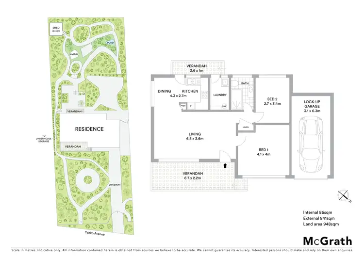 Floorplan of Homely house listing, 20 Yanko Avenue, Wentworth Falls NSW 2782