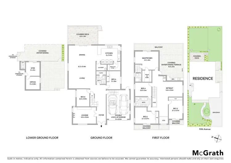 Floorplan of Homely house listing, 21 Fifth Avenue, Denistone NSW 2114