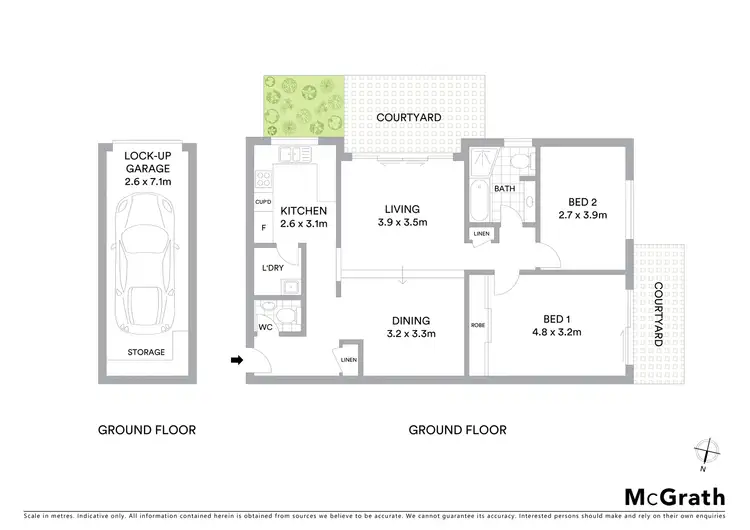 Floorplan of Homely apartment listing, 23/40 Kent Street, Epping NSW 2121