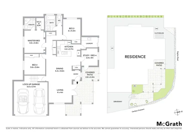 Floorplan of Homely house listing, 1 Caribou Crescent, Fitzgibbon QLD 4018