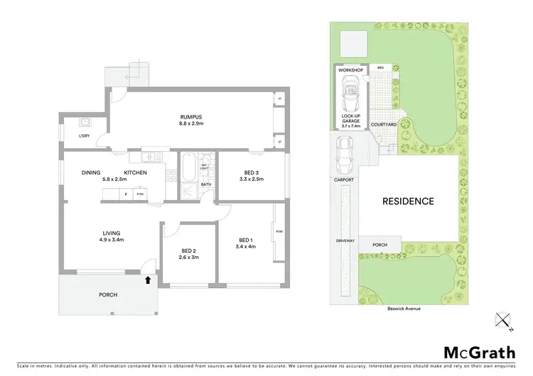Floorplan of Homely house listing, 64 Beswick Avenue, North Ryde NSW 2113