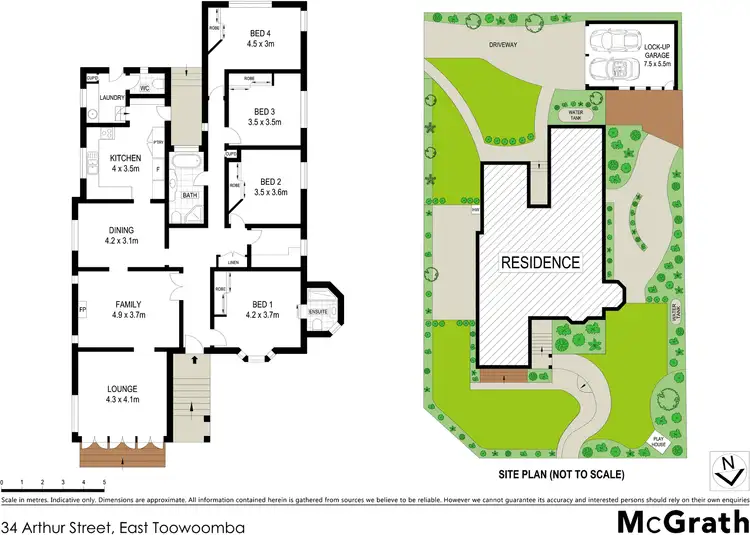 Floorplan of Homely house listing, 34 Arthur Street, East Toowoomba QLD 4350