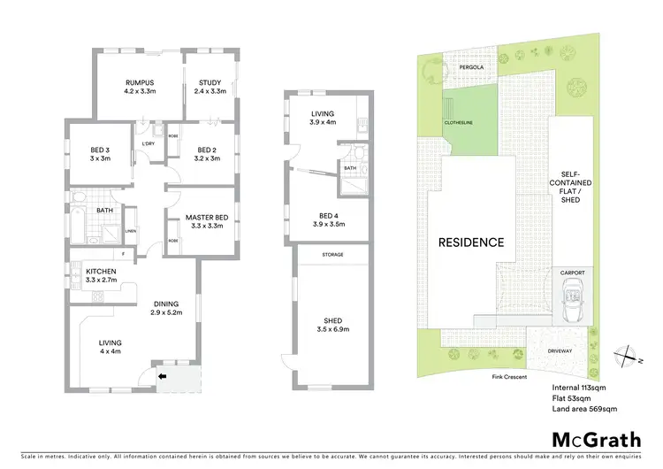 Floorplan of Homely house listing, 22 Fink Crescent, Calwell ACT 2905
