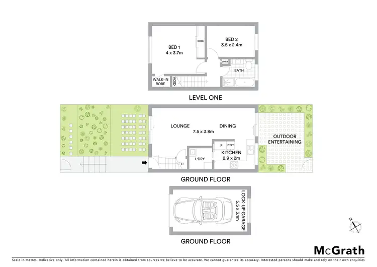 Floorplan of Homely townhouse listing, 30/19 Taranto Road, Marsfield NSW 2122