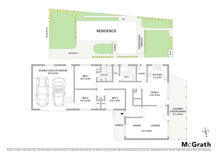 Floorplan of Homely house listing, 131 Corea Street, Miranda NSW 2228