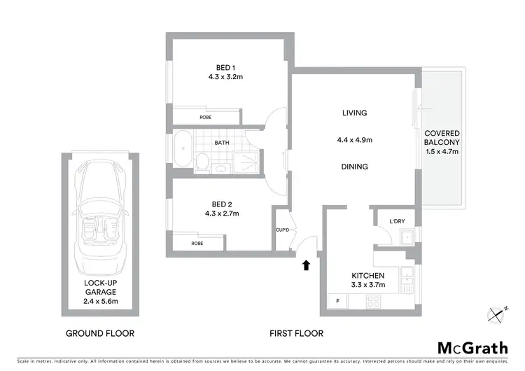 Floorplan of Homely apartment listing, 25/482 Pacific Highway, Lane Cove North NSW 2066