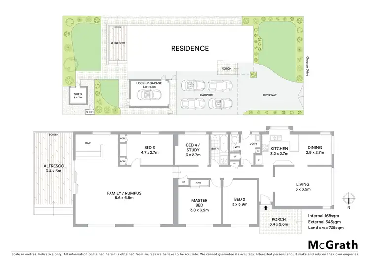 Floorplan of Homely house listing, 30 Grayson Drive, Scoresby VIC 3179