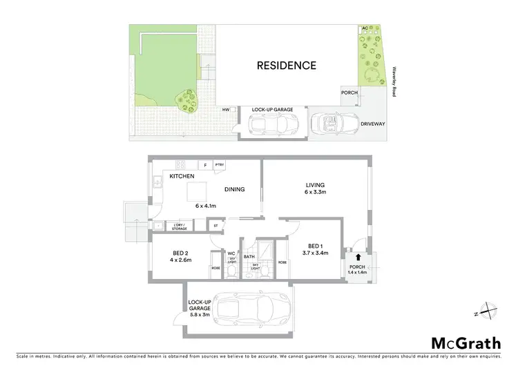 Floorplan of Homely unit listing, 4/423 Waverley Road, Mount Waverley VIC 3149