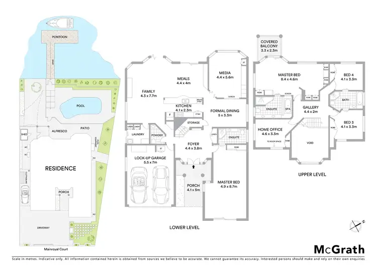 Floorplan of Homely house listing, 18 Mainroyal Court, Raby Bay QLD 4163
