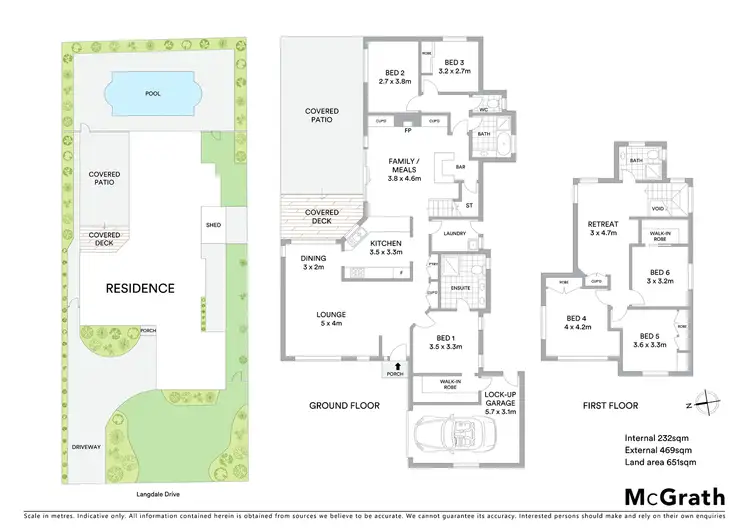 Floorplan of Homely house listing, 24 Langdale Drive, Croydon Hills VIC 3136