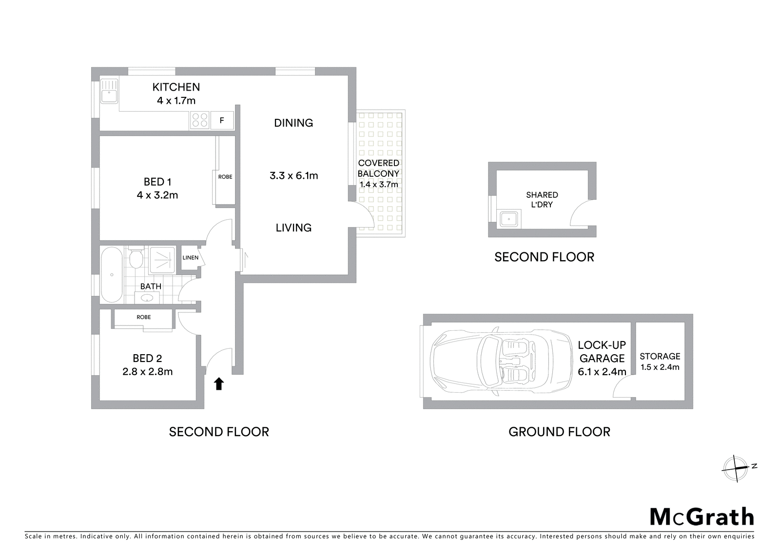 Floorplan of Homely apartment listing, 4/21 Redman Road, Dee Why NSW 2099